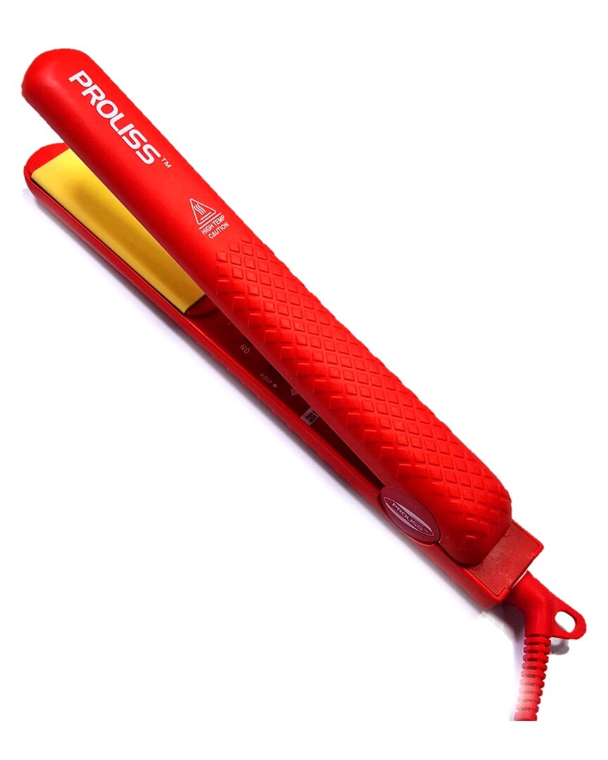 Proliss Unisex Sunshine Girl 1.25 Flat Iron With Yellow Ceramic