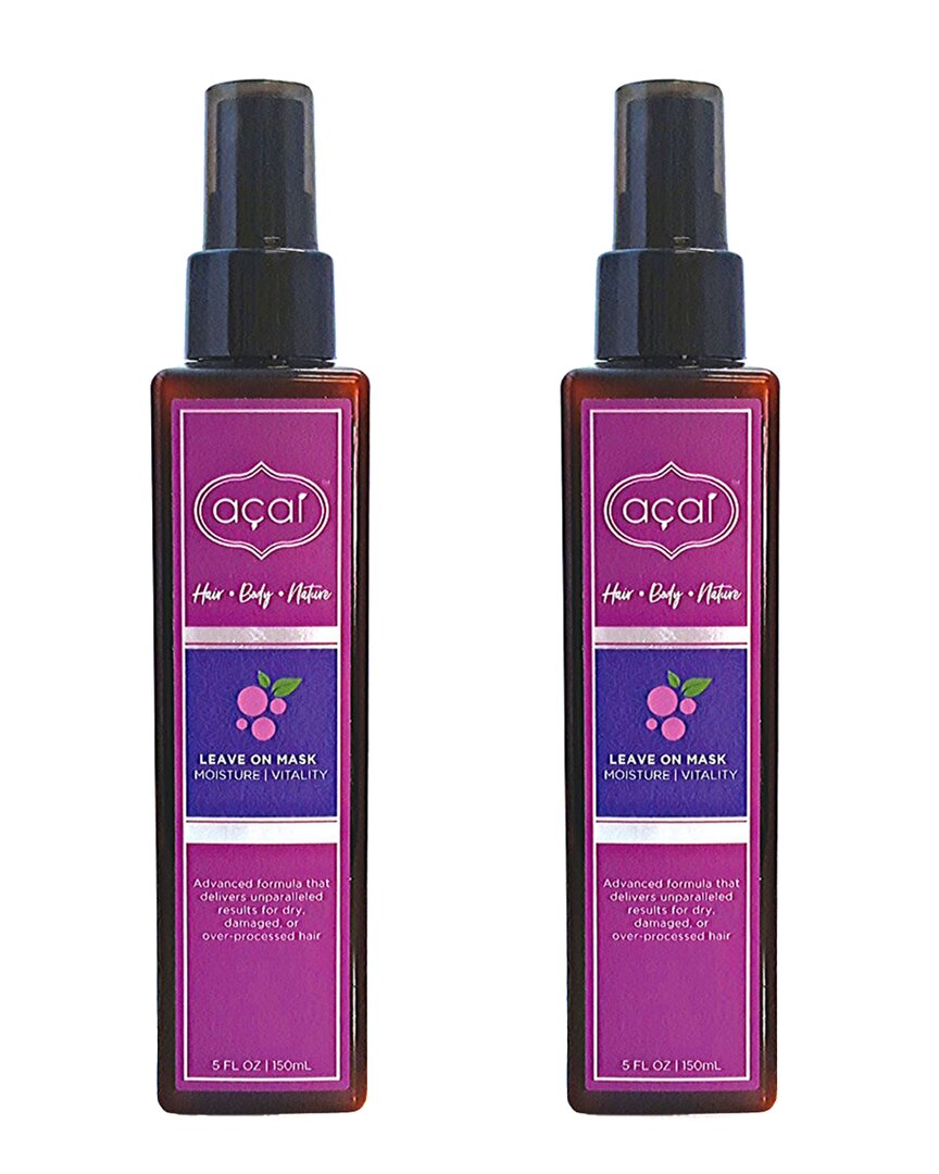 Shop Acai Unisex 5oz Moisture & Vitality Leave-on Hair Mask 2 Pack