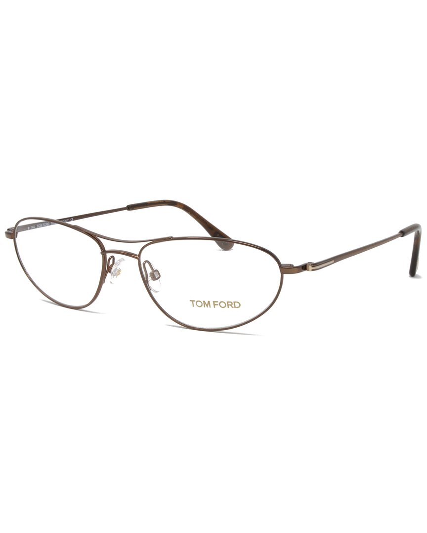 Shop Tom Ford Men's Ft5109v 53mm Optical Frames In Gold