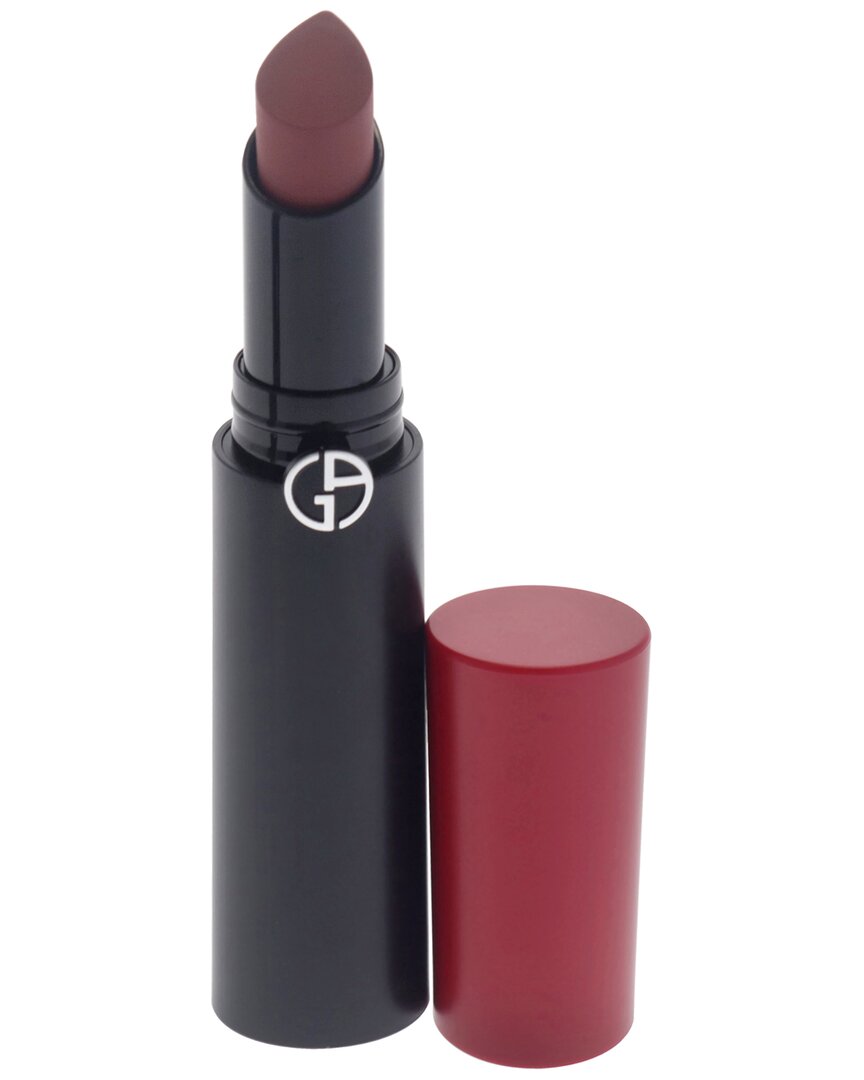 Giorgio Armani Women's 0.11oz 112 Stylish Lip Power Long-lasting Matte  Lipstick In White