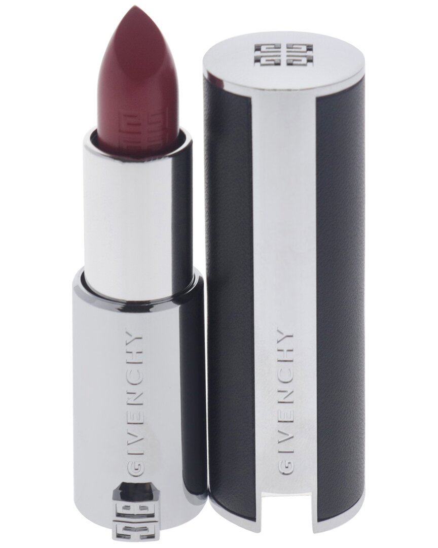 Givenchy Women's 0.12oz 223 Rose Irresistible Le Rouge Interdit Intense Silk  Lipstick In Burgundy