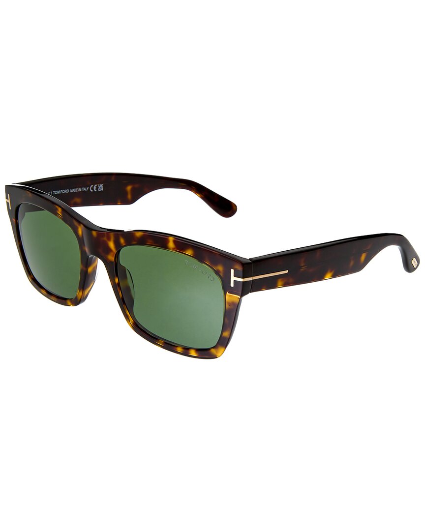 Tom Ford Nico 56mm Square Sunglasses In Brown
