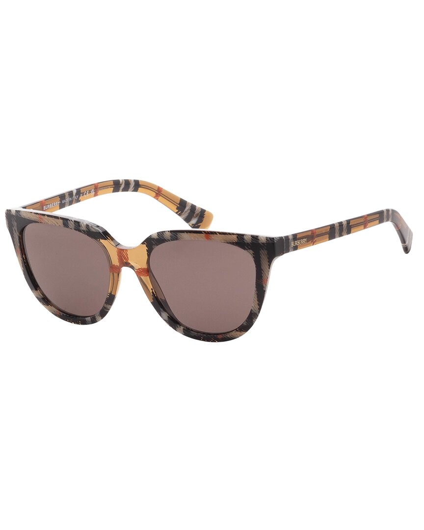 Burberry Women's Dark/Brown Be4469 53Mm Sunglasses
