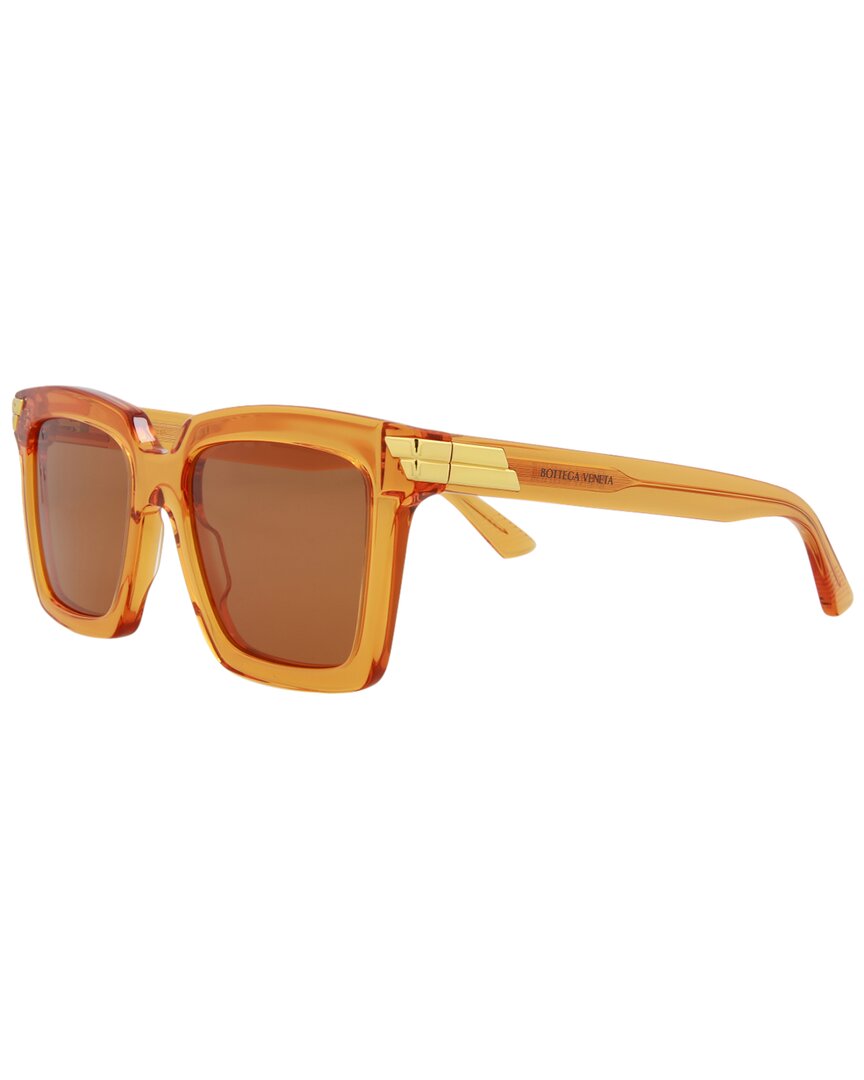 Bottega Veneta Women's Bv1005s 53mm Sunglasses In Orange