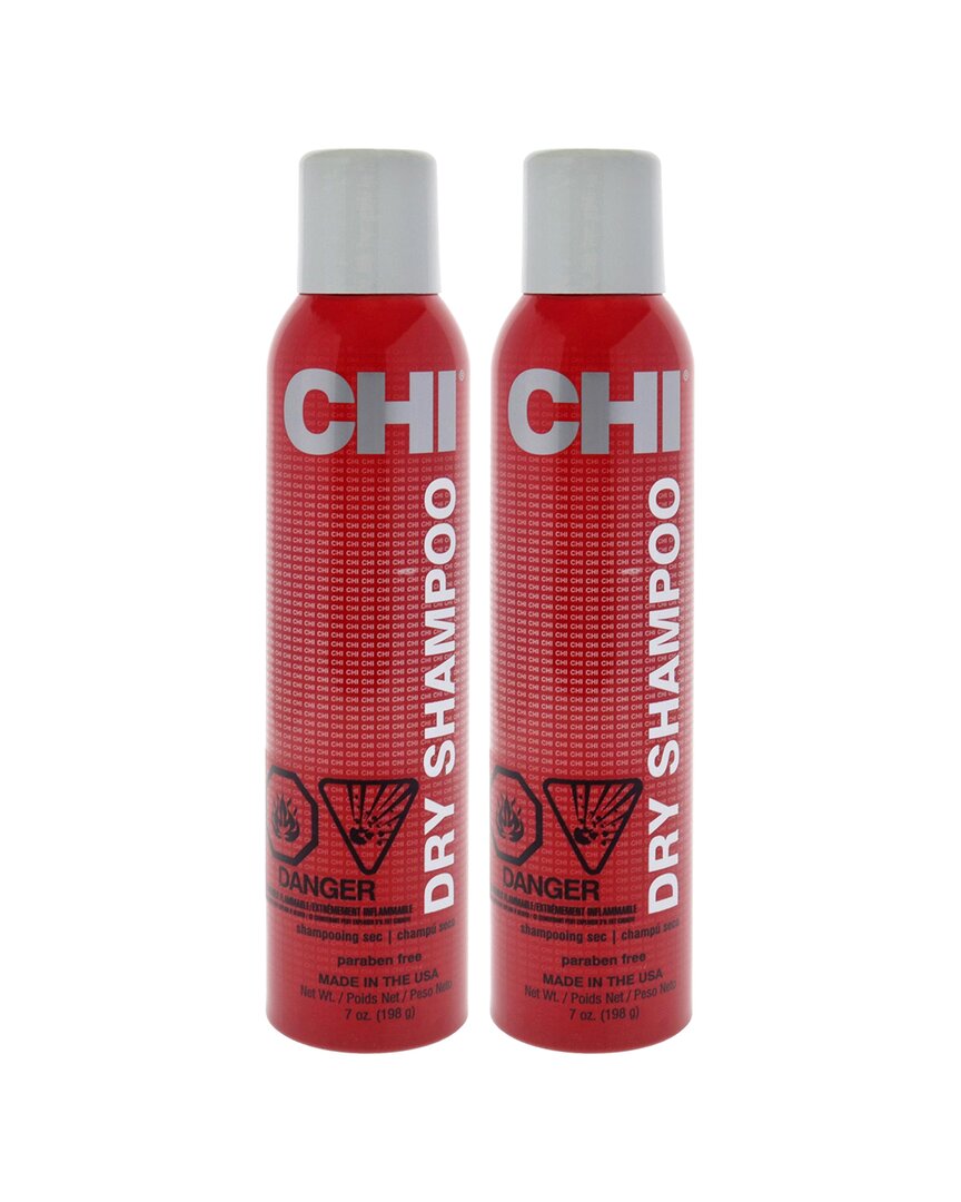 Chi Unisex 7oz Dry Shampoo - Pack Of 2 In Transparent