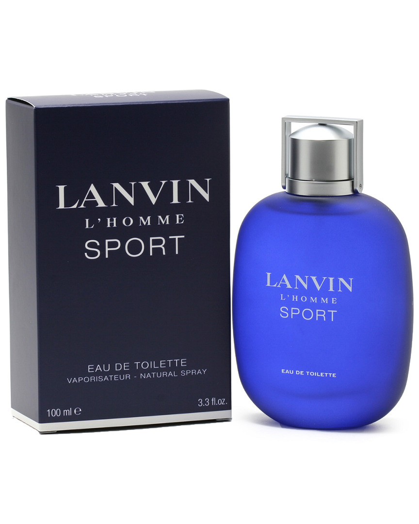 Lanvin Men's L'homme Sport 3.3oz Eau De Toilette In Blue