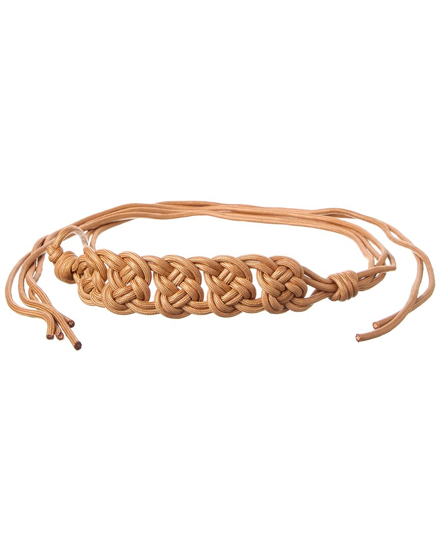 B-low The Belt Cordelia Waxed Cord Belt In Black