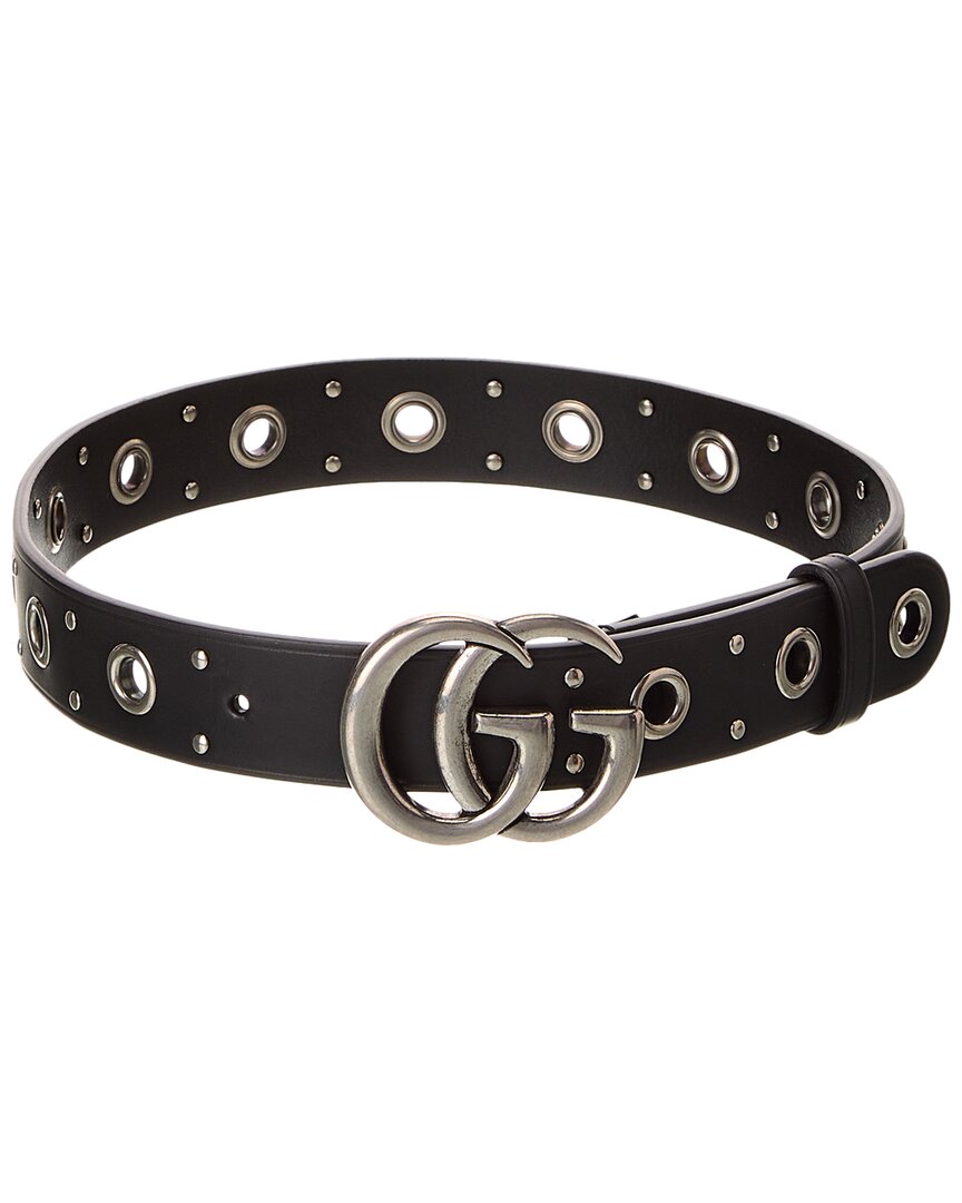 Gucci Leather Belt In Black