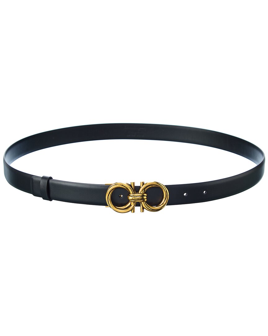 Ferragamo Salvatore Feragamo Reversible Waist Leather Belt