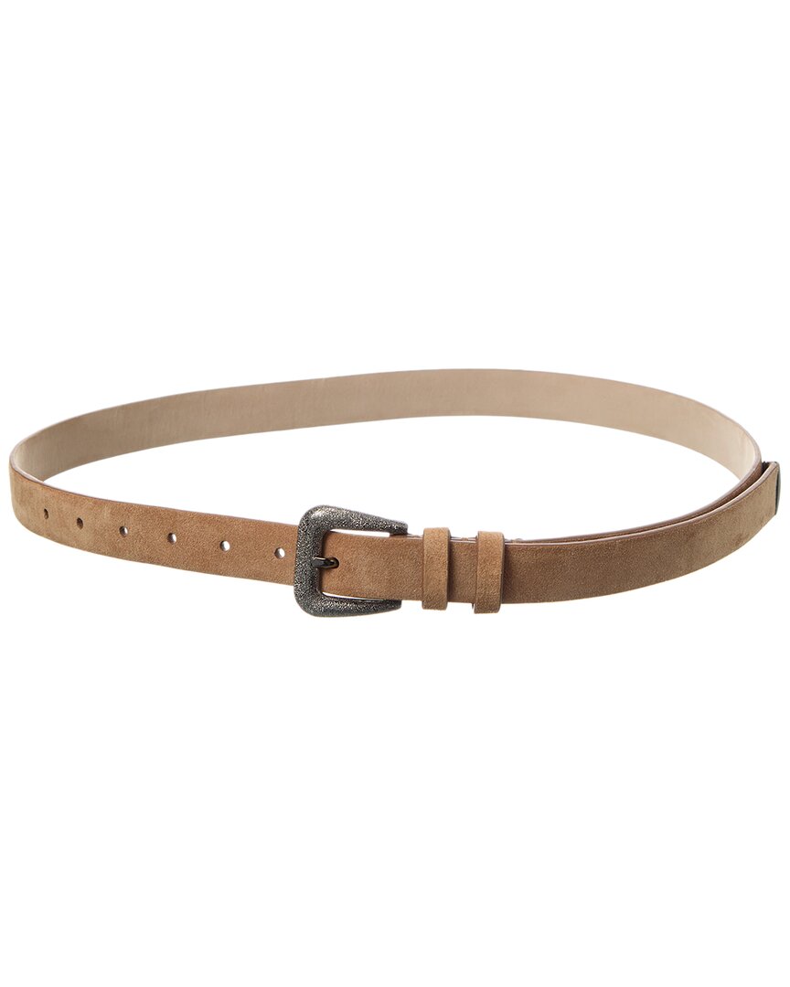 Brunello Cucinelli Suede Belt