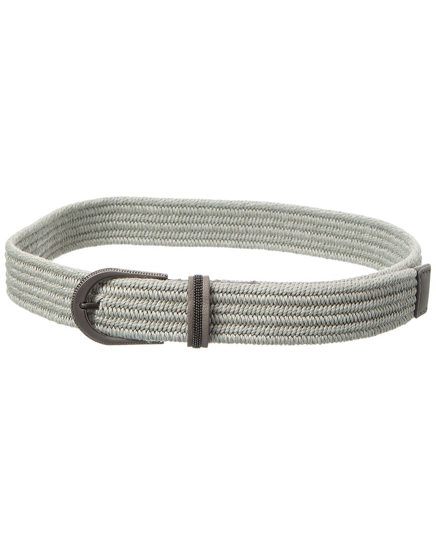 Brunello Cucinelli Woven Belt