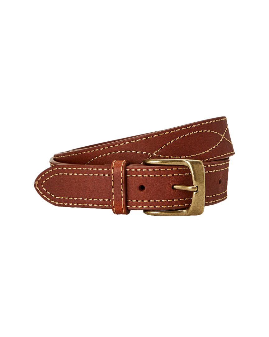 J.mclaughlin Embroidered Leather Belt
