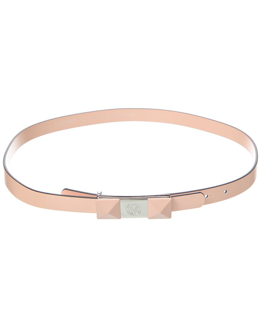 Valentino By Mario Valentino Lea Leather Belt