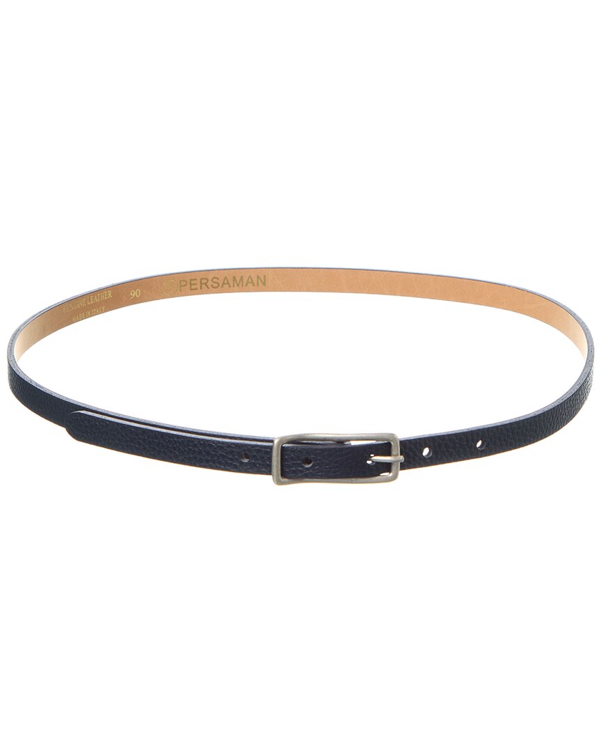 Persaman New York Italian Leather Belt