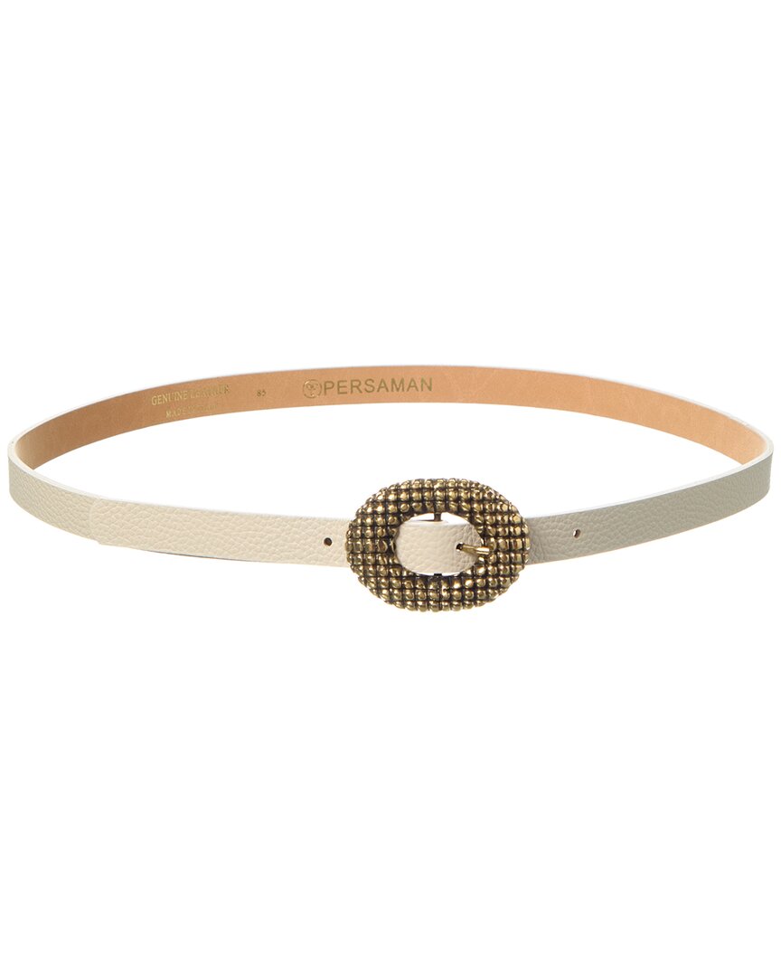 Persaman New York Italian Leather Belt