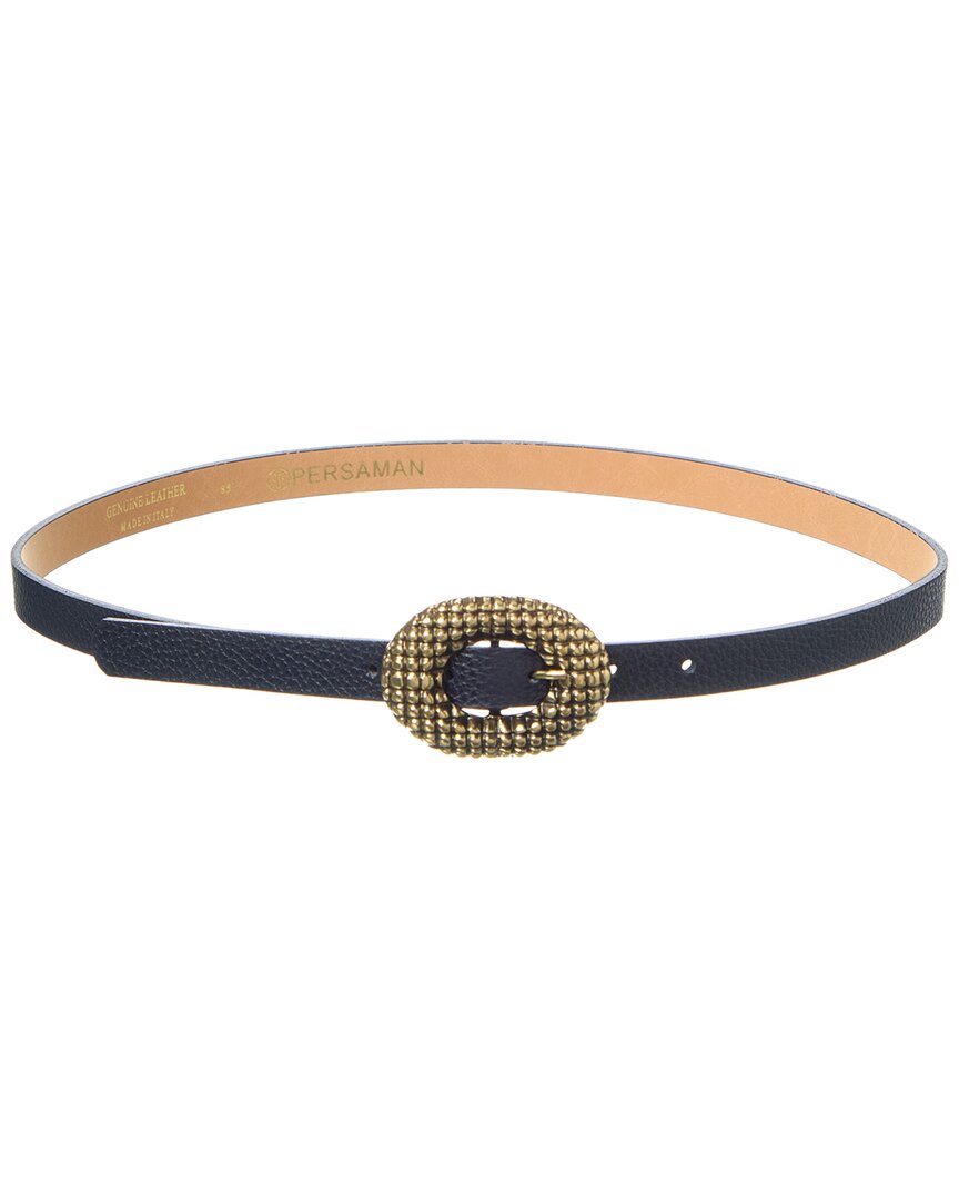 Persaman New York Italian Leather Belt