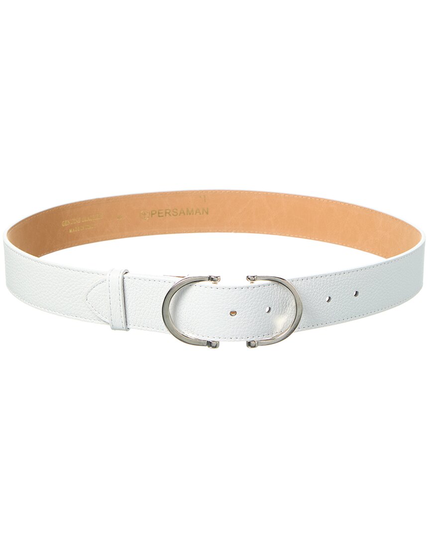 Persaman New York Italian Leather Belt