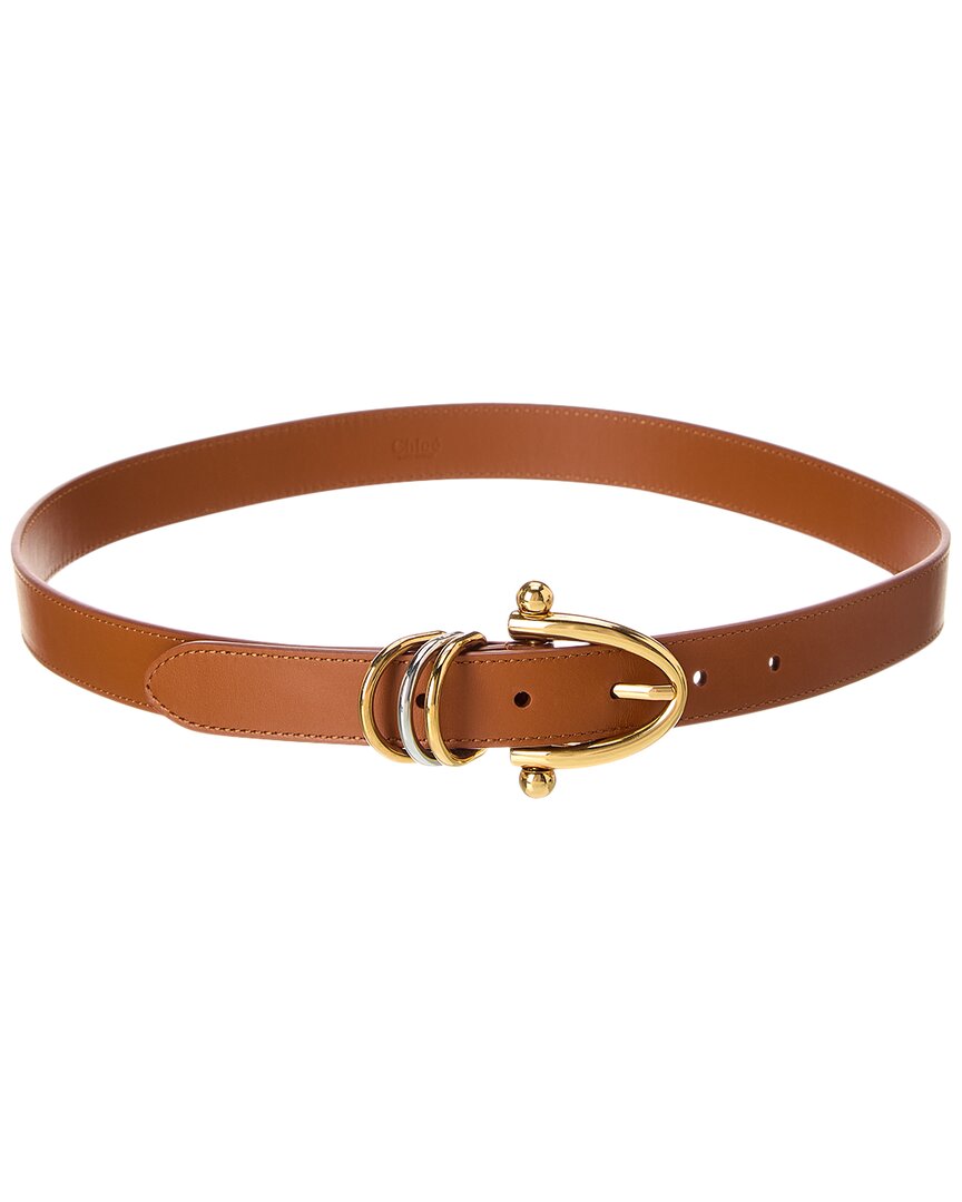Shop Chloé The Bracelet Leather Belt
