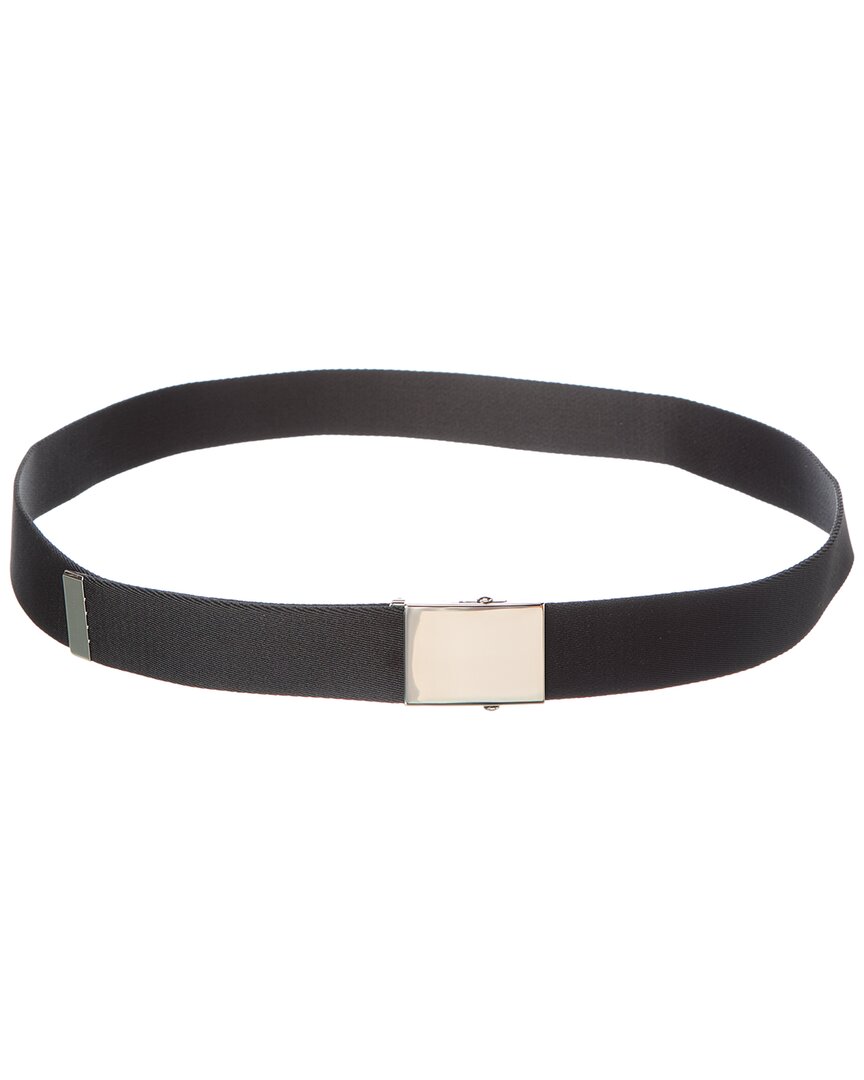 Stella Mccartney Logo Leather Buckle Belt