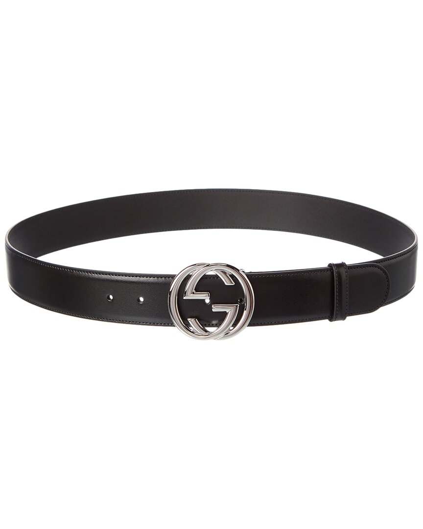 Gucci Interlocking G Leather Belt