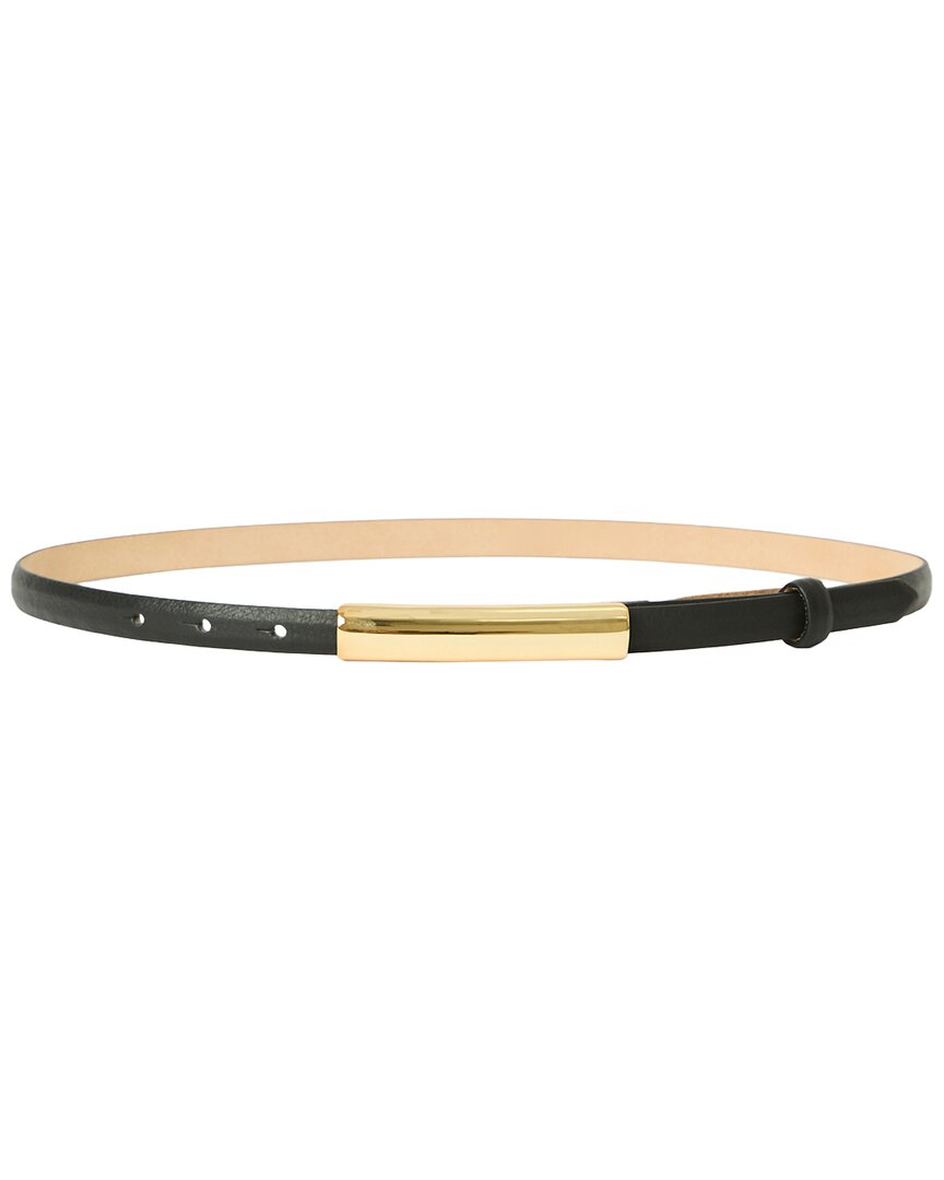 B-low The Belt Flint Leather Belt In Black