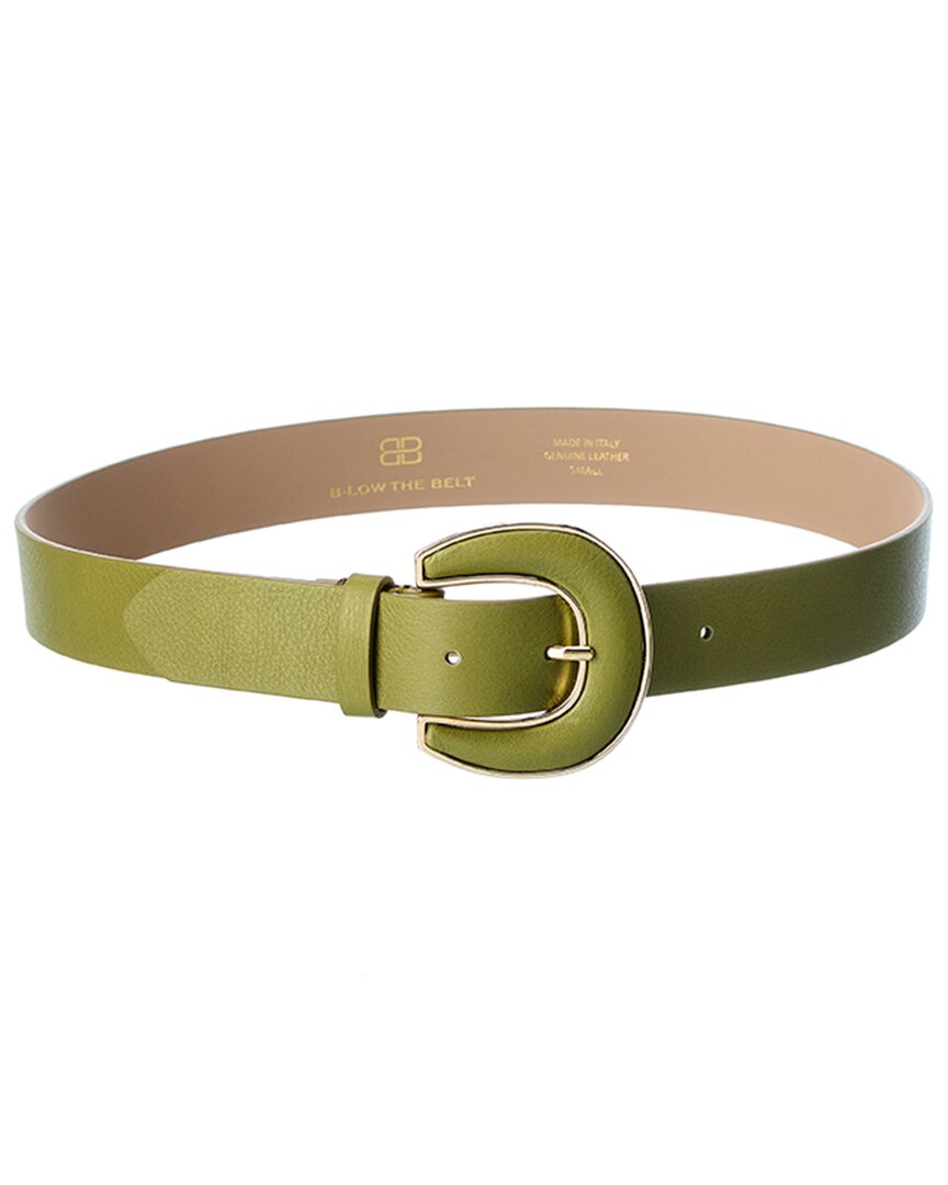 B-low The Belt Palmer Leather Belt In Green