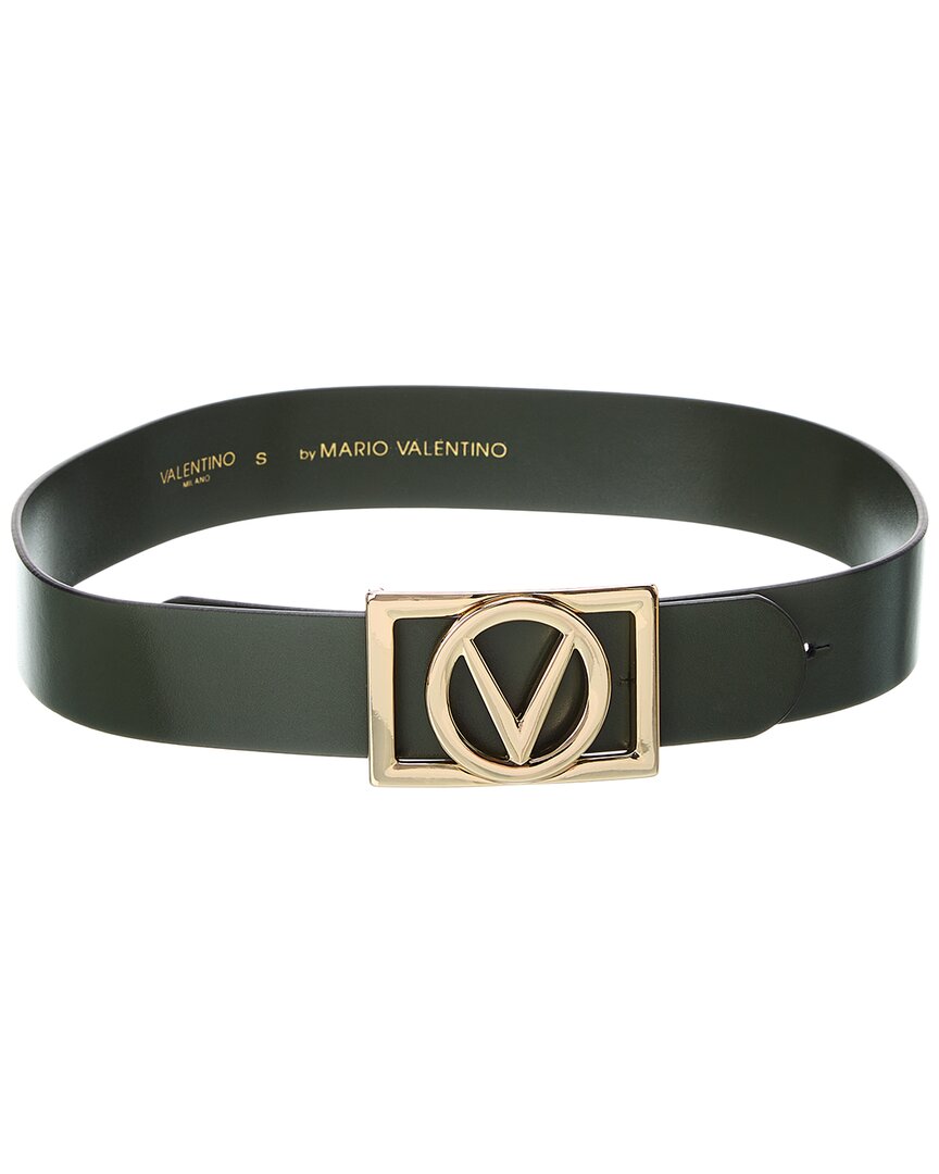 Shop Valentino By Mario Valentino Dolly Leather Belt In Green