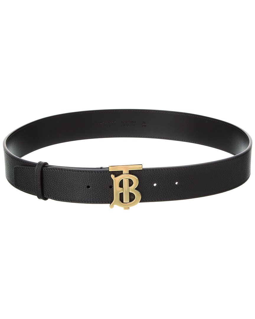 BURBERRY BURBERRY WIDE TB LEATHER BELT