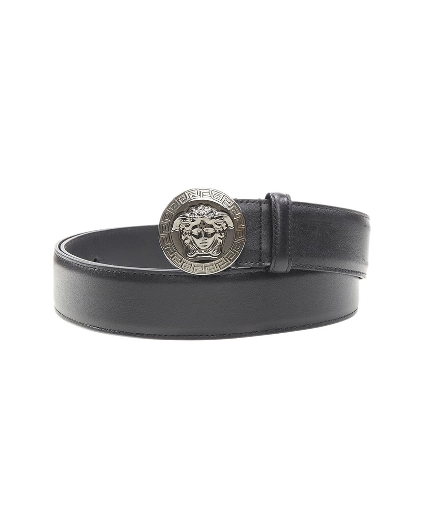 Pre-owned Versace Biggie Medusa Belt (authentic Pre-loved)