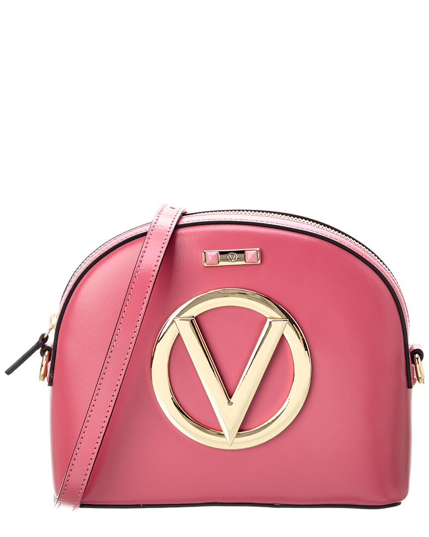 Valentino By Mario Valentino Diana Forever Leather Crossbody In Pink