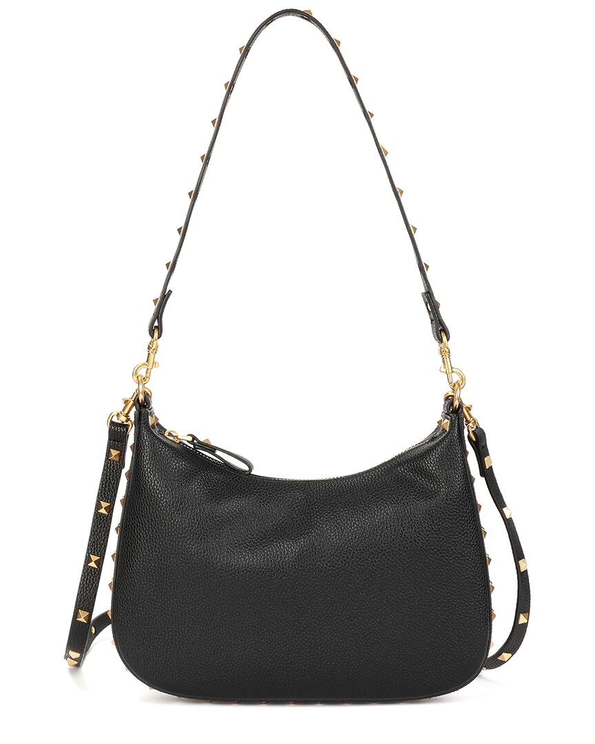 Shop Tiffany & Fred Paris Top-grain Leather Studded Crossbody