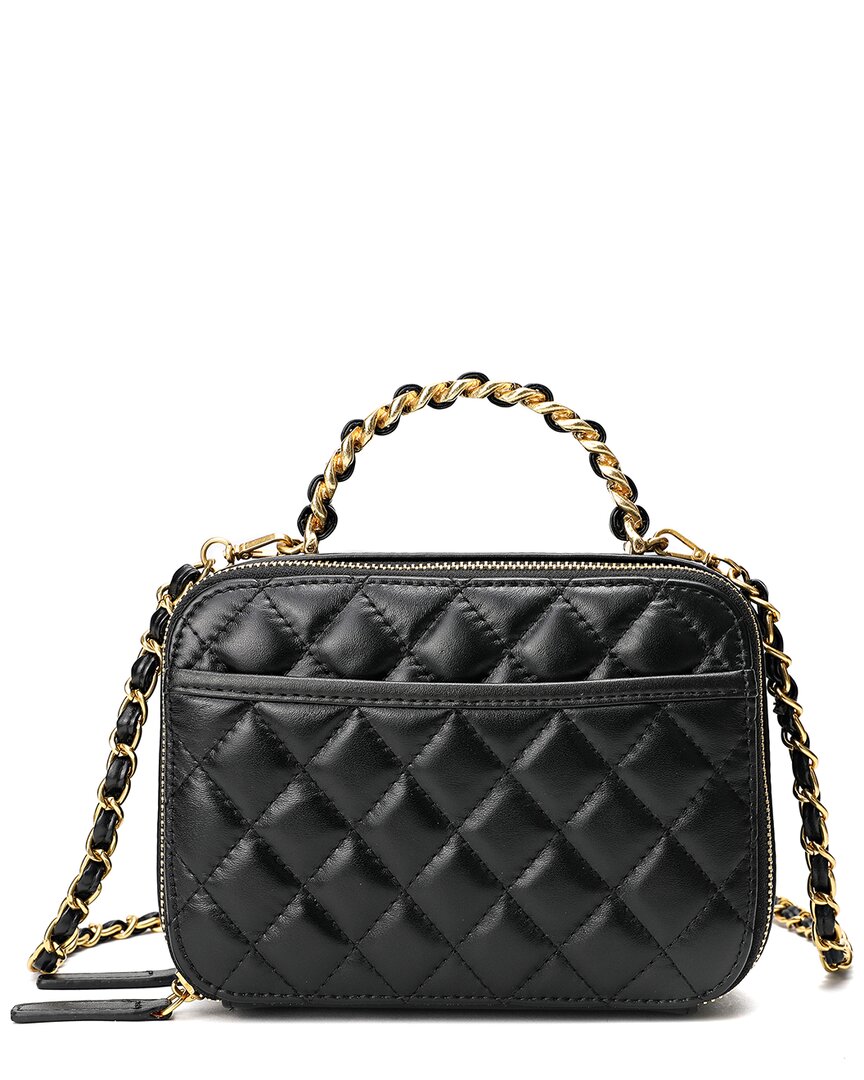 TIFFANY & FRED TIFFANY & FRED PARIS QUILTED SHEEPSKIN LEATHER SHOULDER
