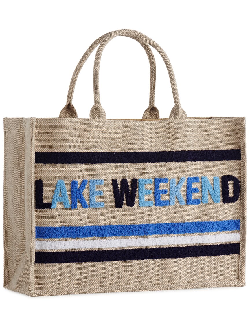 Shiraleah Lake Weekend Beach Bag In Brown