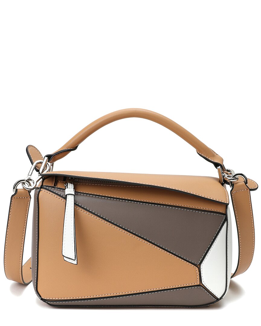 Tiffany & Fred Paris Tiffany & Fred Smooth Leather Crossbody/shoulder Bag In Brown
