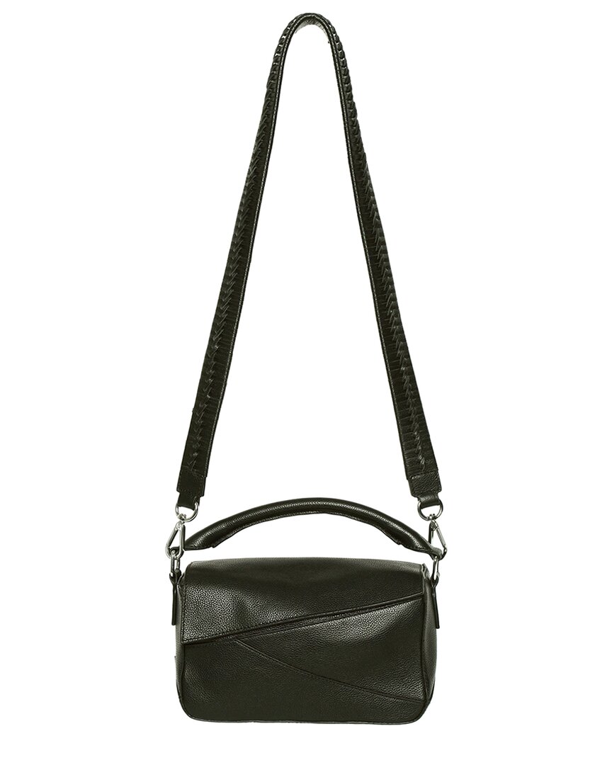 Walter Baker Jagger Leather Crossbody Bag In Black