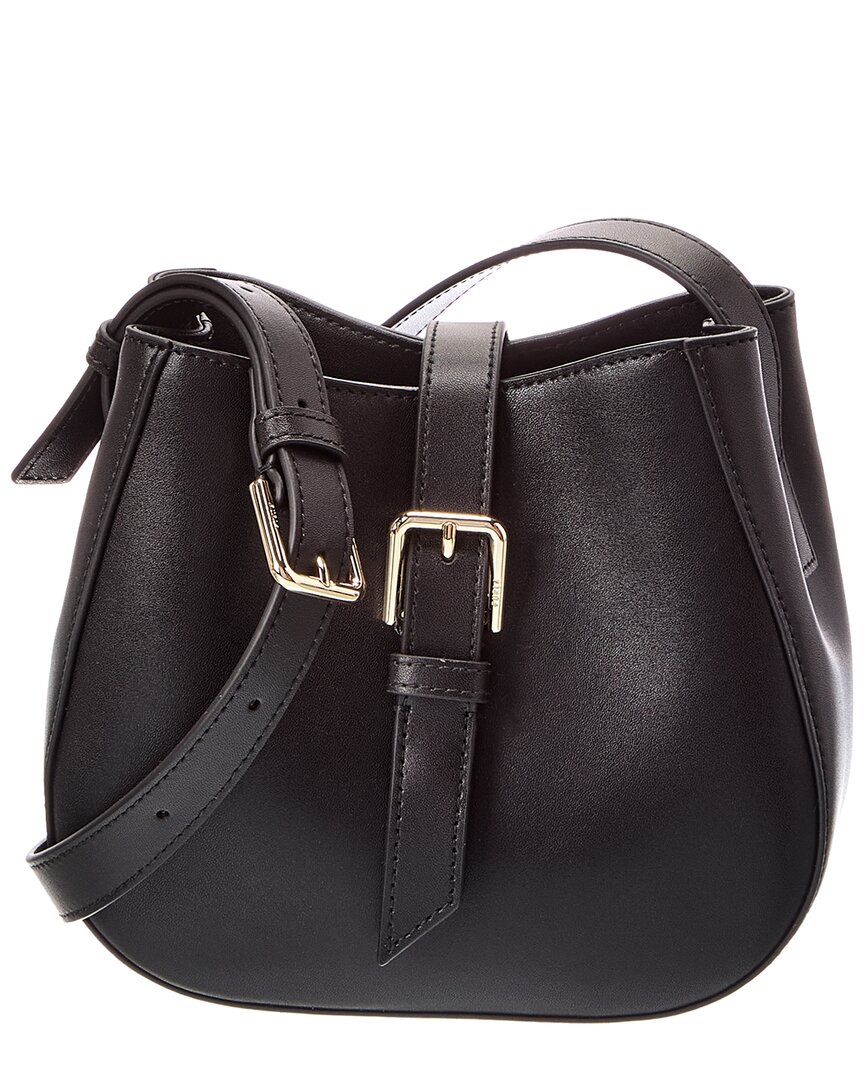 Furla Black Dora Bucket Bag Nero Sidney Calf Leather Woman - Image 3