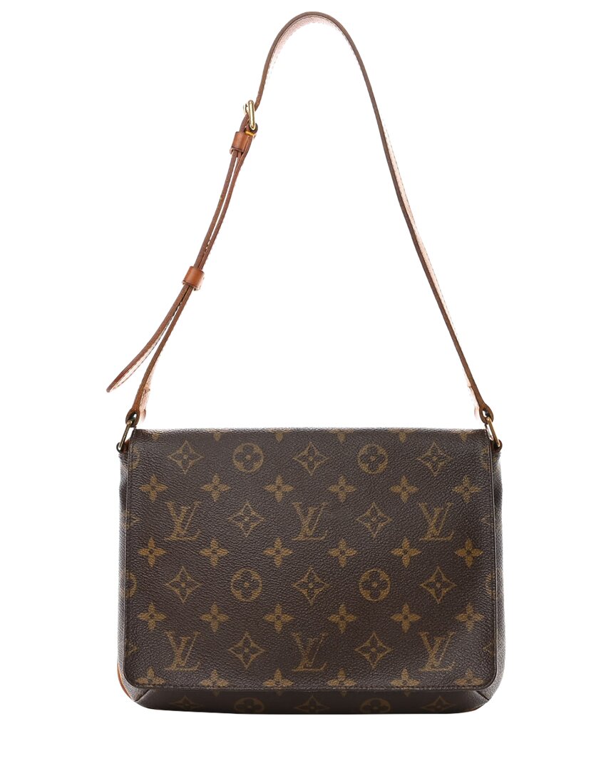 Pre-owned Louis Vuitton Monogram Canvas Musette Tango Short Strap (authentic )