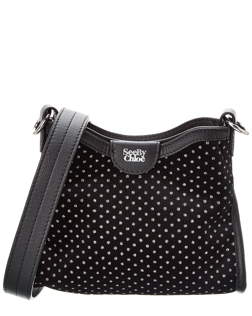 See By Chloé Joan Leather Shoulder Bag In Black