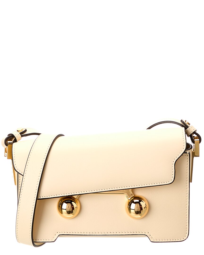 Marni Trunkaroo Mini Leather Shoulder Bag