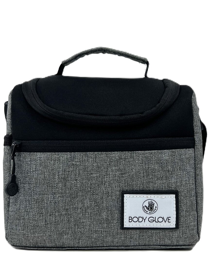 Body Glove Zip Top Lunch Tote In Grey