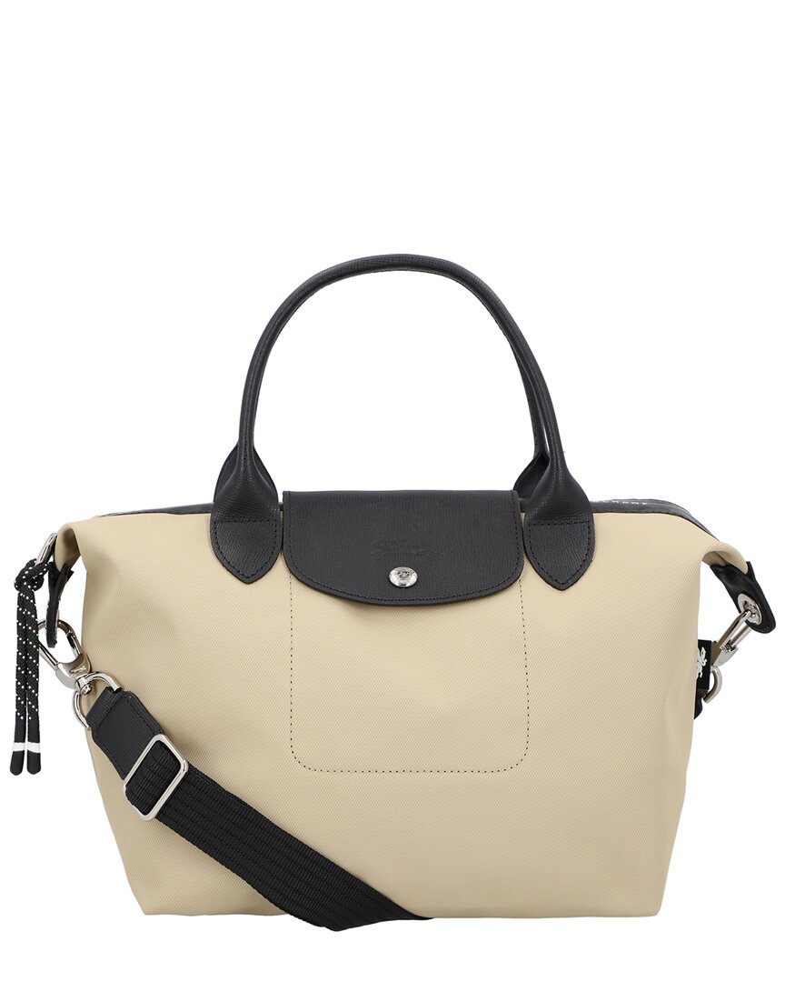 Longchamp Le Pliage Energy Small Canvas Crossbody In Neutral