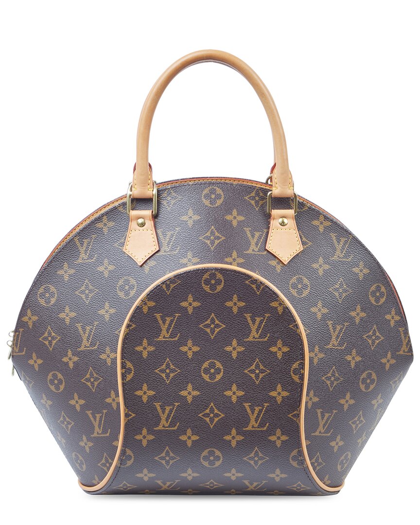 LOUIS VUITTON LOUIS VUITTON BROWN MONOGRAM COATED CANVAS ELLIPSE (AUTHENTIC PRE-LOVED)