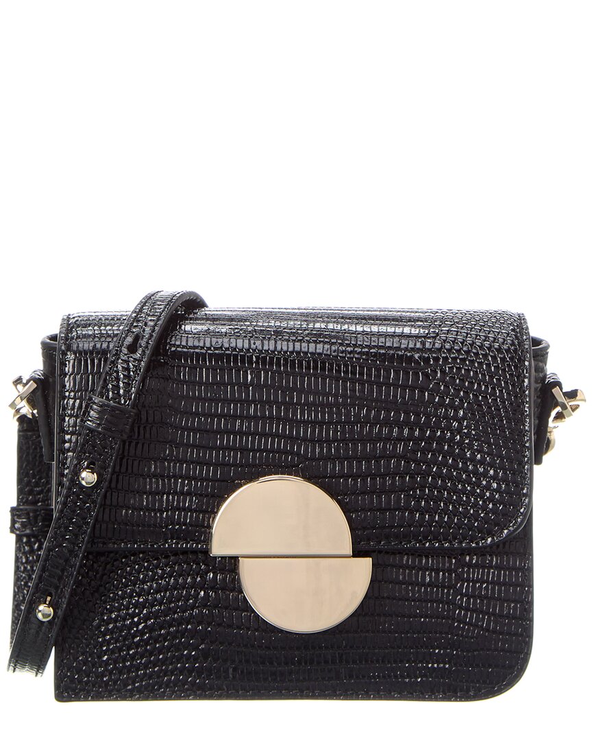 Jason Wu Orbit Leather Crossbody In Black