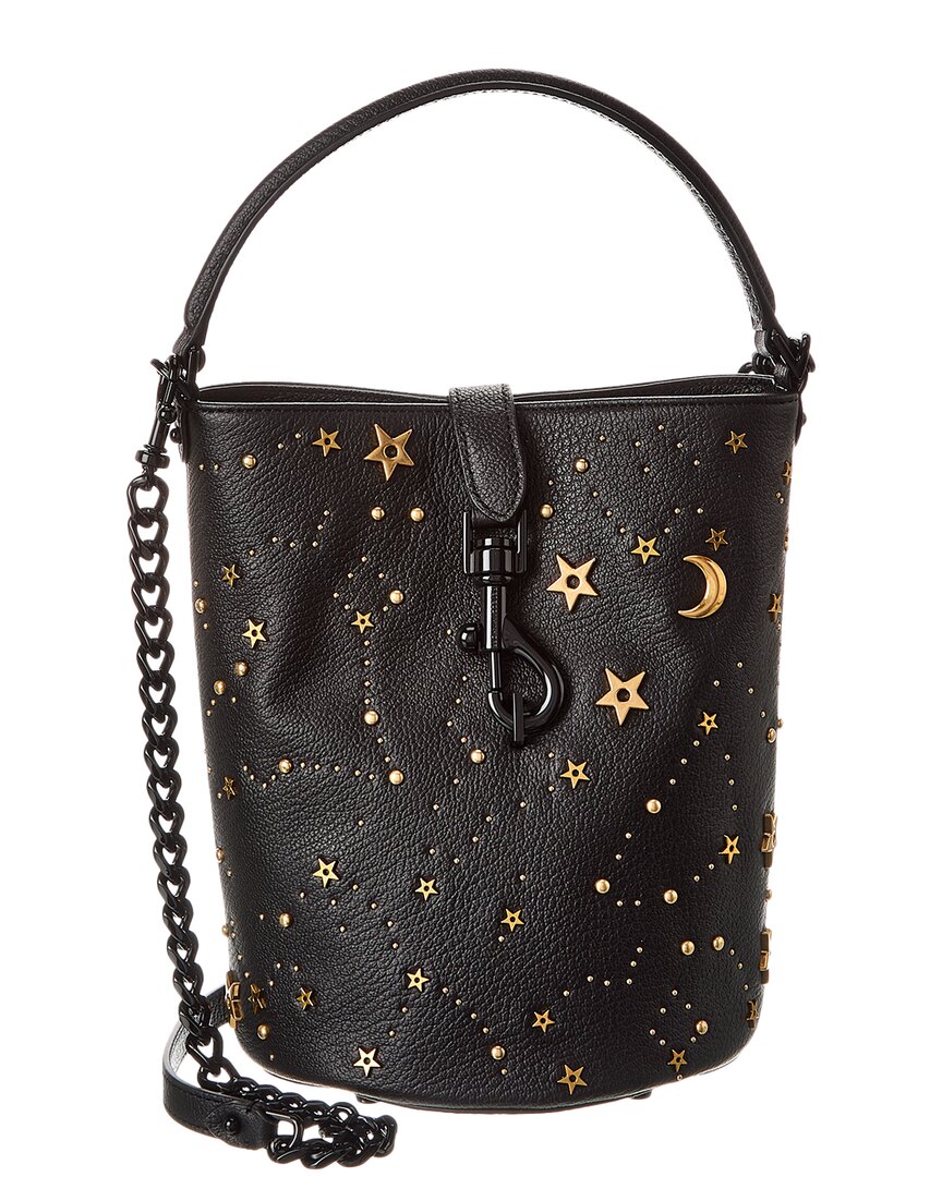 Rebecca Minkoff Edie Top Handle Leather Bucket Bag