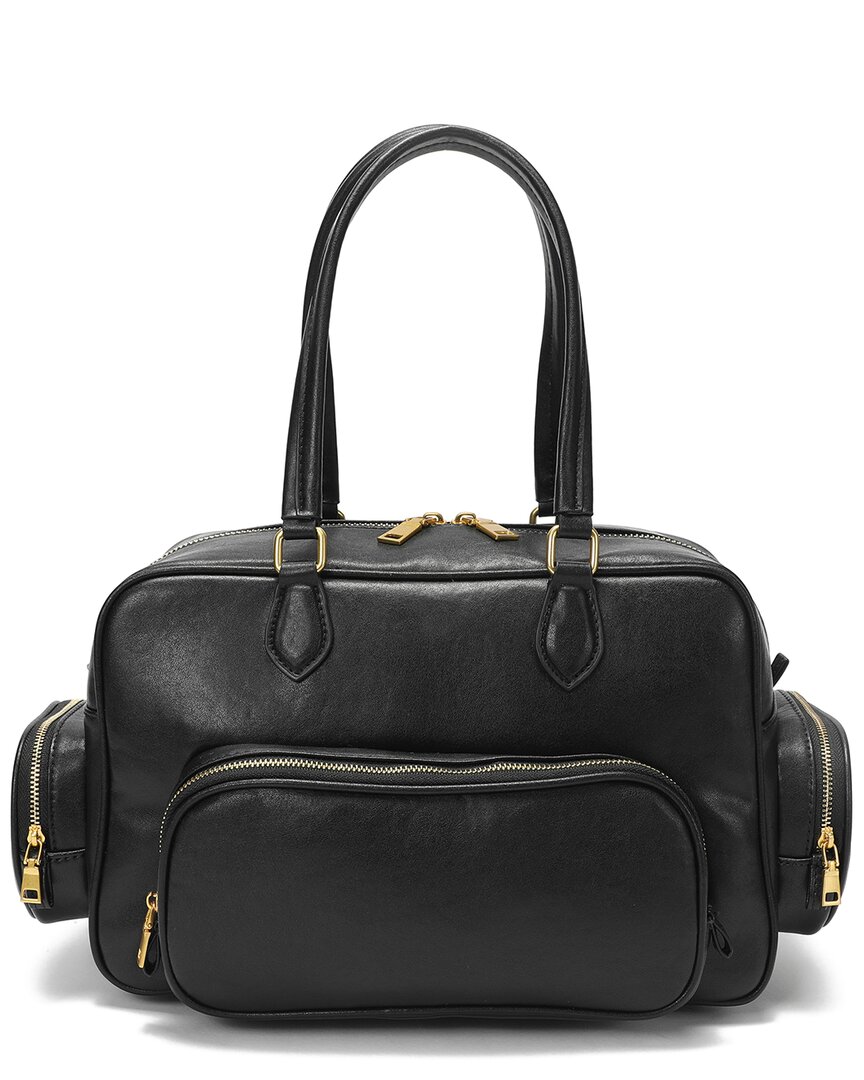 TIFFANY & FRED PARIS TIFFANY & FRED PARIS LARGE LEATHER SATCHEL