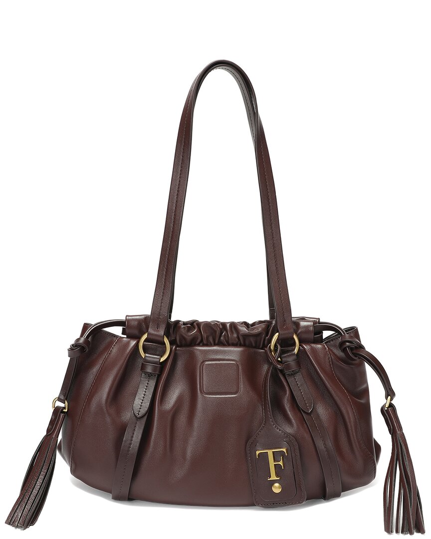 Shop Tiffany & Fred Paris Leather Hobo Bag
