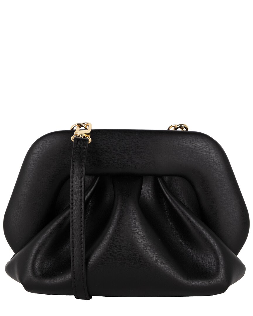 Themoirè Tia Clutch In Black