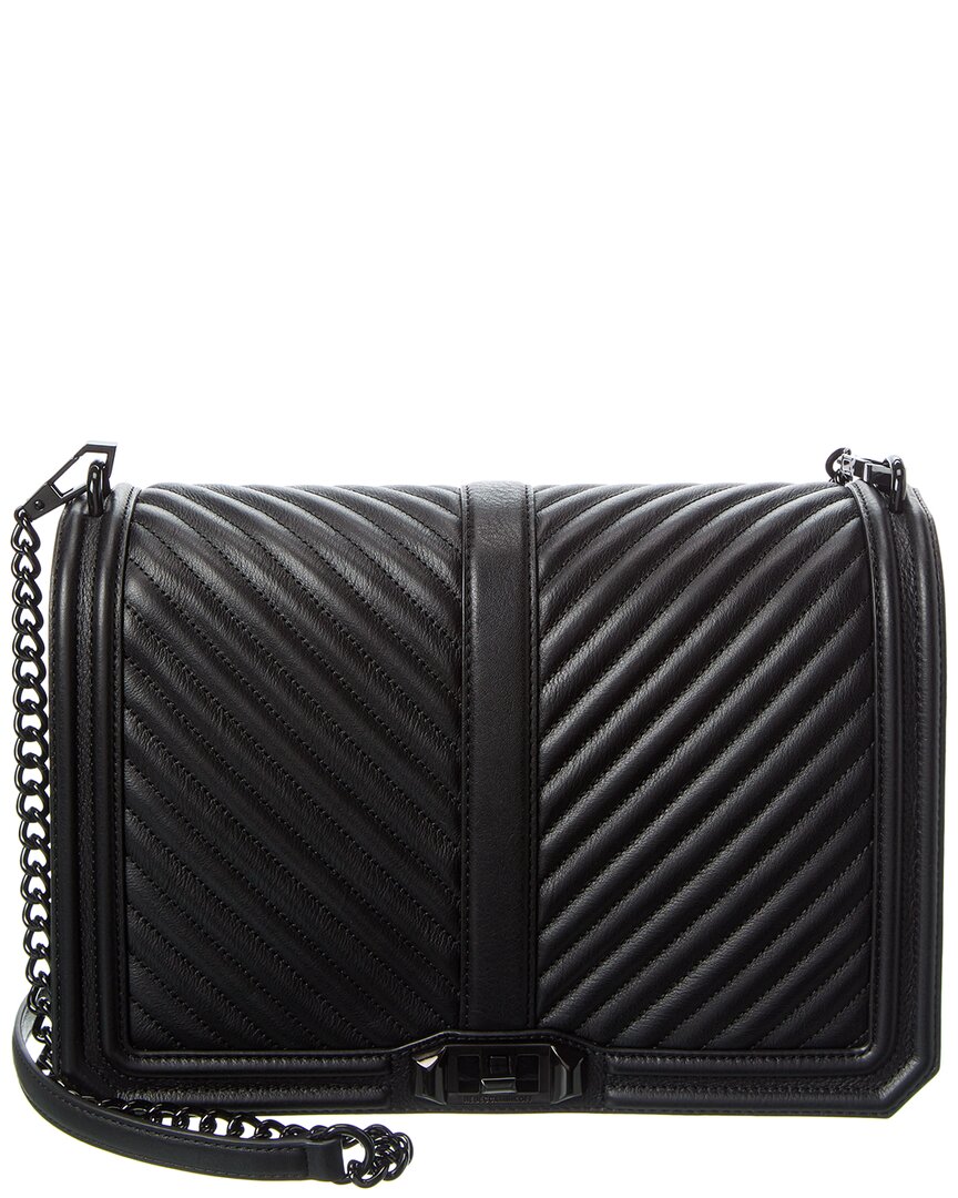 Rebecca Minkoff Love Jumbo Chevron-quilted Crossbody Bag