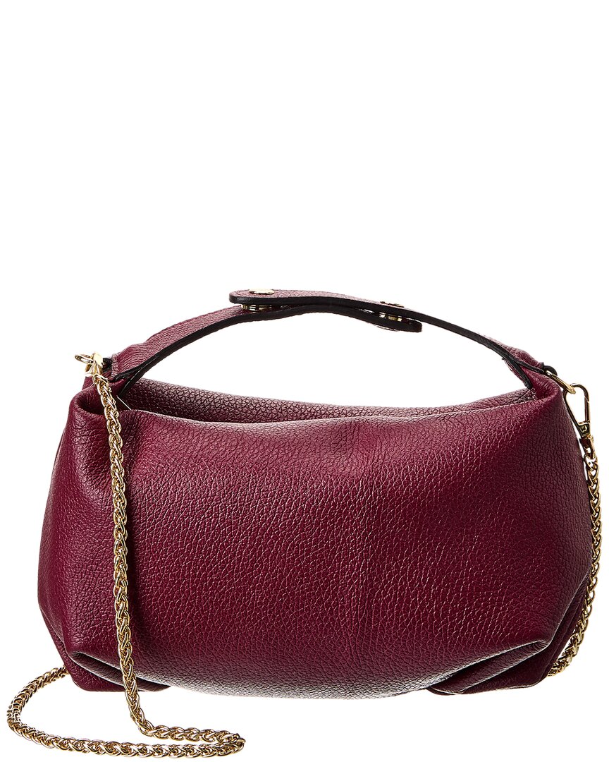 Italian Leather Top Handle Bag