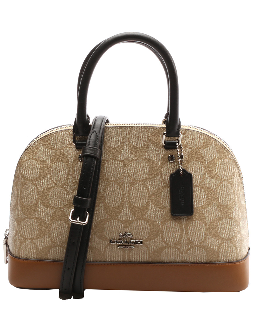 Coach Signature Sierra Satchel In Brown